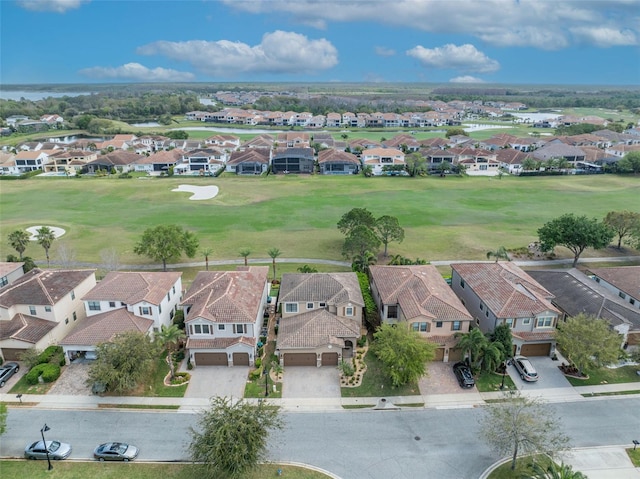 bird's eye view featuring a residential view