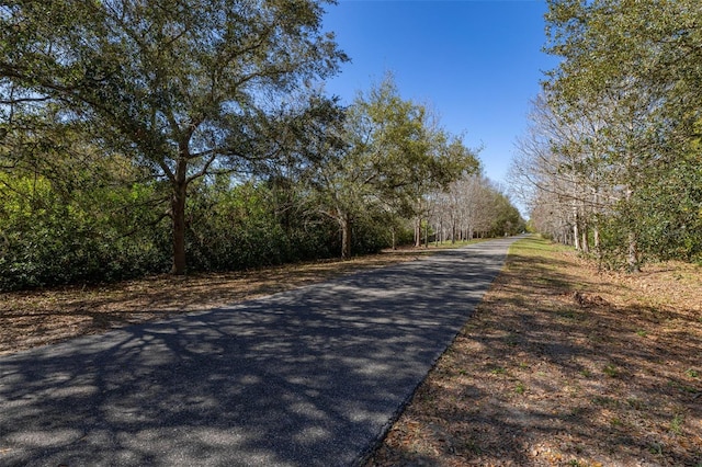 view of road