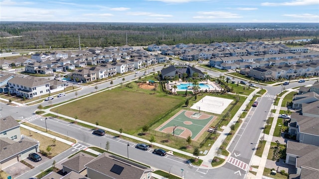 9747 Petition Way, Orlando, FL 32832 - birds eye view of property featuring a residential view