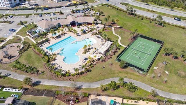 9747 Petition Way, Orlando, FL 32832 - birds eye view of property