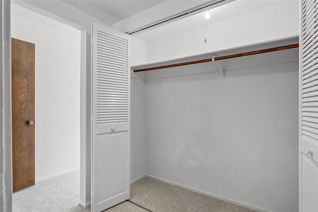 view of closet