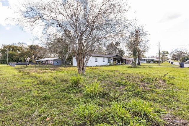 view of yard