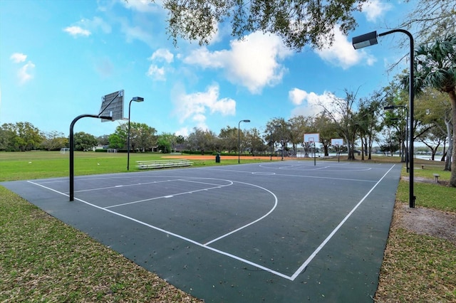 1704 Kersley Cir, Lake Mary, FL 32746 - view of sport court with a yard and community basketball court