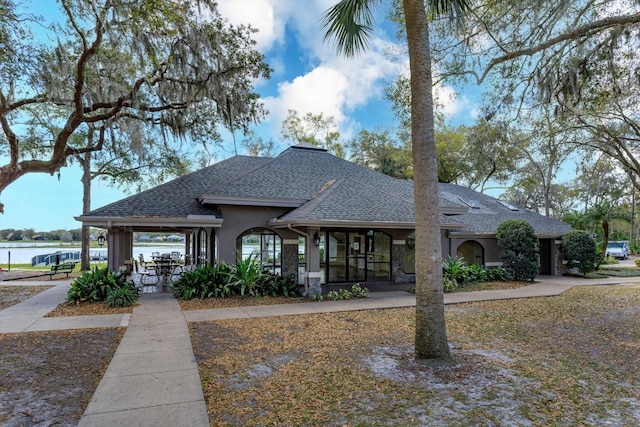 1704 Kersley Cir, Lake Mary, FL 32746 - exterior space featuring a water view