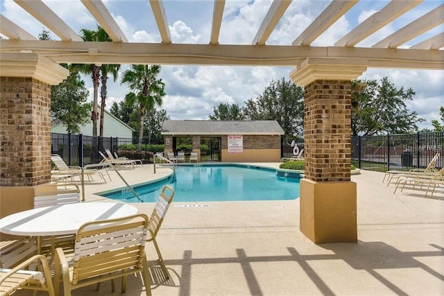 13413 Zori Ln, Windermere, FL 34786 - community pool featuring a patio