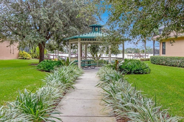 13413 Zori Ln, Windermere, FL 34786 - view of home's community featuring a gazebo and a yard