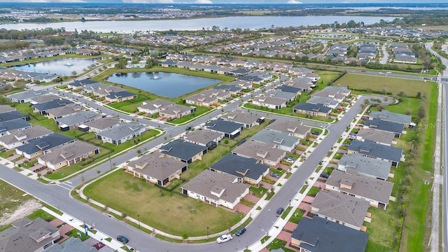 2312 Datura Loop, Saint Cloud, FL 34772 - birds eye view of property with a residential view and a water view