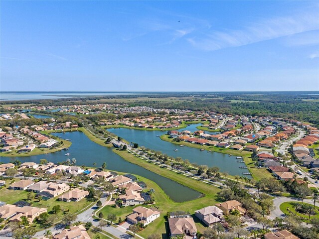 2541 Shoal Bass Way, Kissimmee, FL 34746 - aerial view of property's location featuring nearby suburban area and a nearby body of water