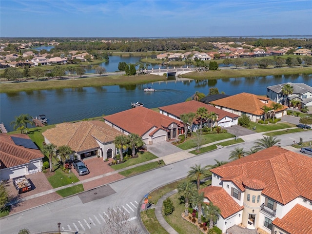 2541 Shoal Bass Way, Kissimmee, FL 34746 - aerial view of residential area featuring a large body of water