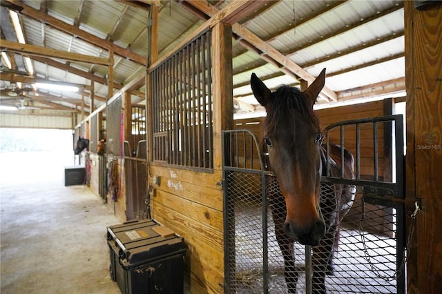 view of stable