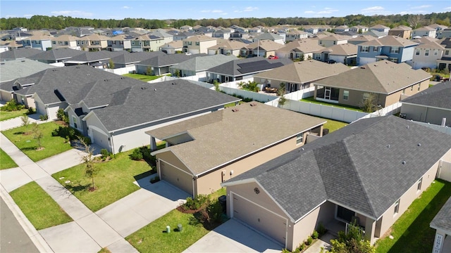 birds eye view of property featuring a residential view