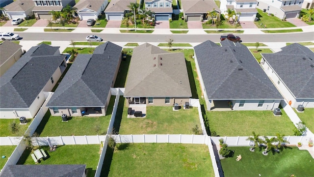 drone / aerial view featuring a residential view