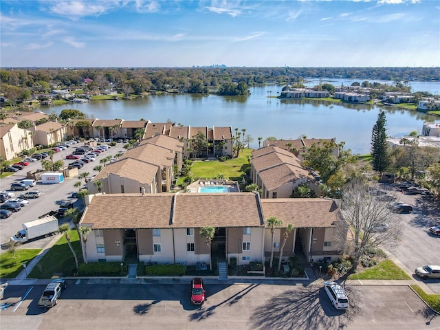 562 Orange Dr Unit 33, Altamonte Springs, FL 32701 - aerial view with a water view