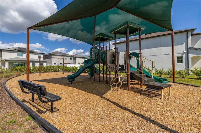 2817 Noble Crow Dr, Kissimmee, FL 34744 - community jungle gym with a residential view