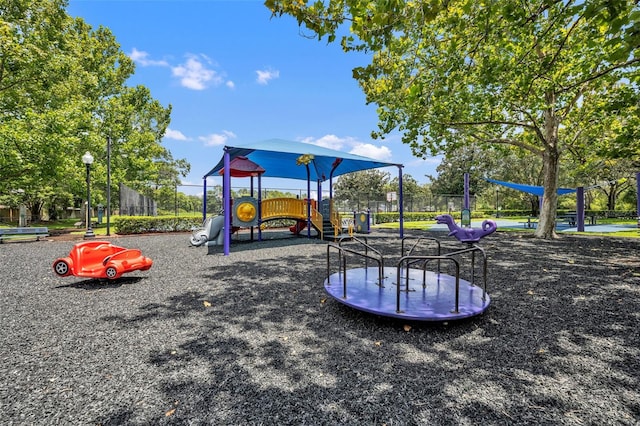 view of community playground