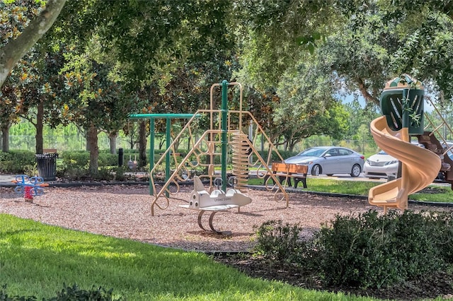 view of community playground