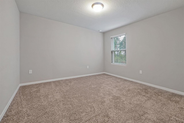 869 Rivers Crossing St, Clermont, FL 34714 - carpeted empty room with a textured ceiling and baseboards