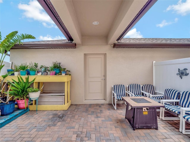 view of patio