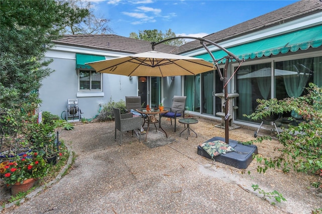 view of patio