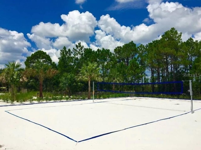 view of community with volleyball court