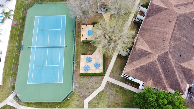 drone / aerial view