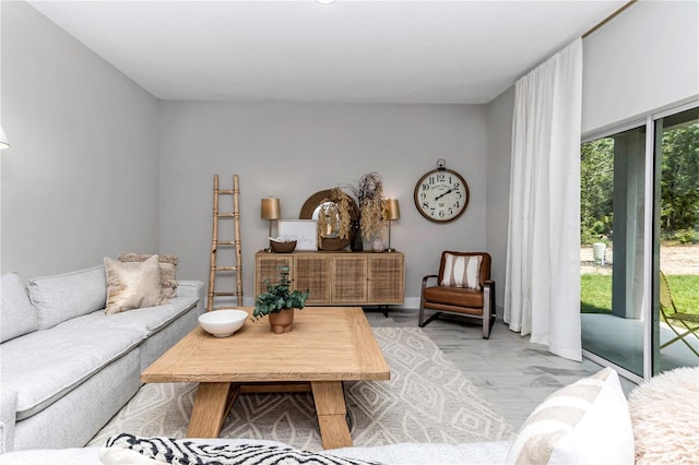 12639 SW 78th Pl, Dunnellon, FL 34432 - living area featuring light wood finished floors