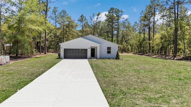 exterior space featuring driveway