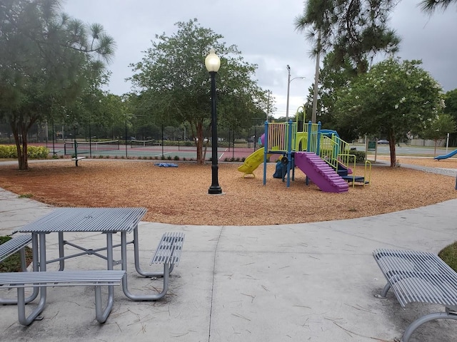 view of community play area