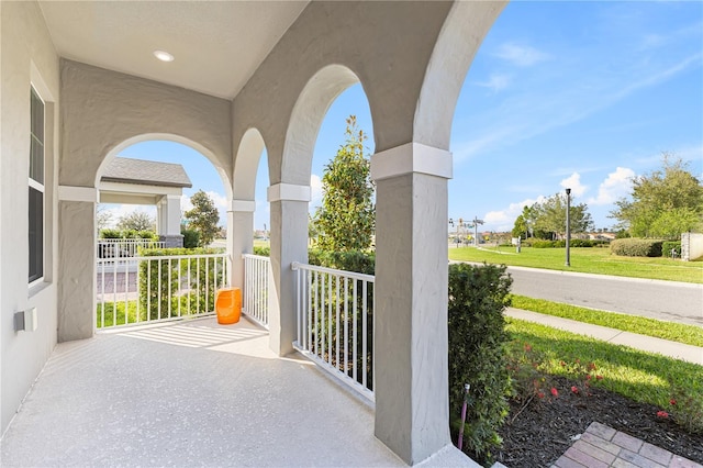 view of patio