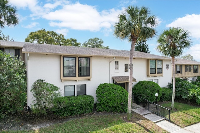 multi unit property with stucco siding