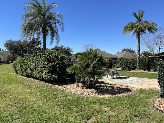 6832 SW 93rd Ave, Ocala, FL 34481 - view of yard with a patio area