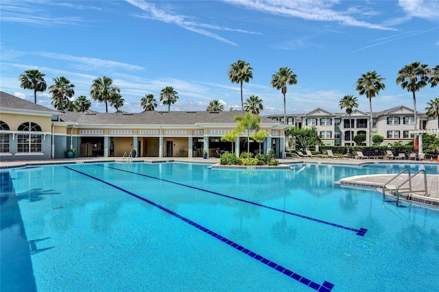 view of community pool