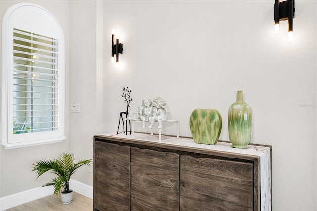 bathroom featuring baseboards