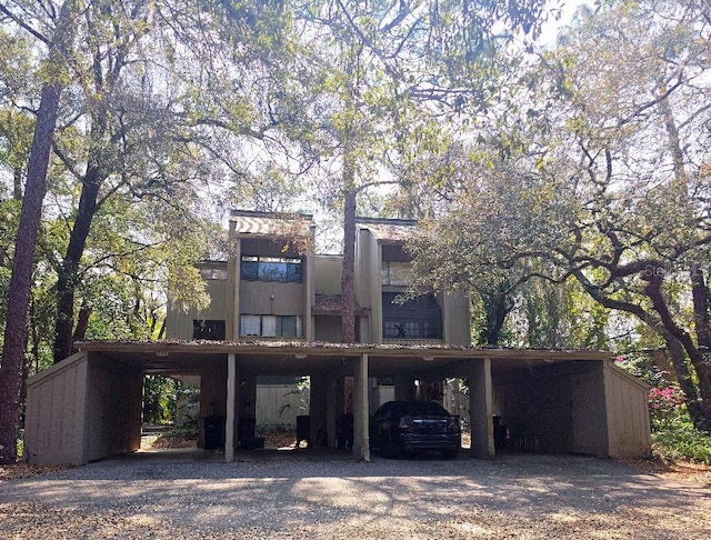 view of back of property