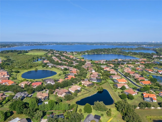12860 Jacob Grace Ct, Windermere, FL 34786 - aerial overview of property's location with a nearby body of water and nearby suburban area