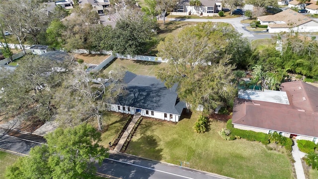 birds eye view of property featuring a residential view