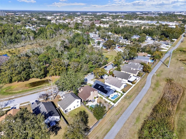 birds eye view of property featuring a residential view