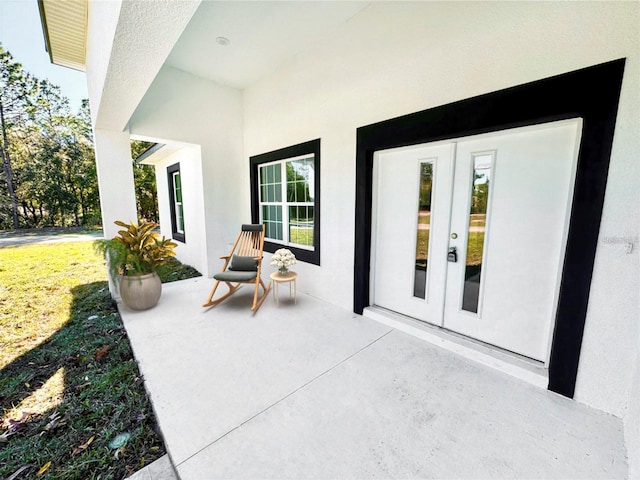 1792 W Lorraine Dr, Citrus Springs, FL 34434 - view of patio featuring french doors
