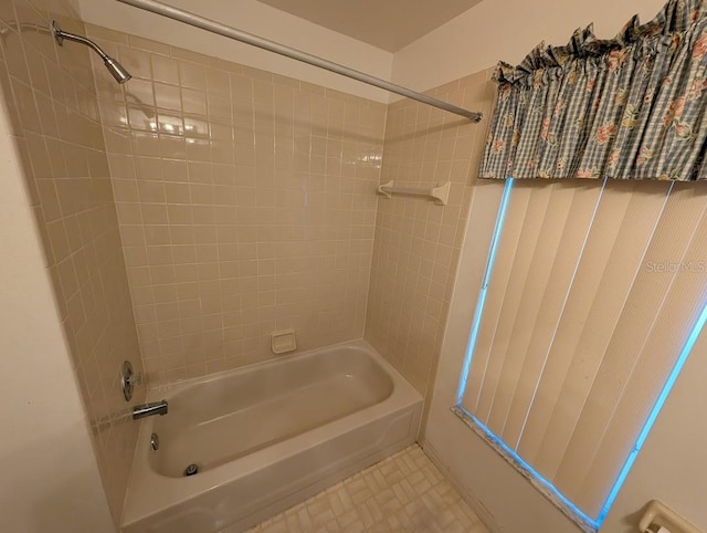 bathroom featuring shower / washtub combination