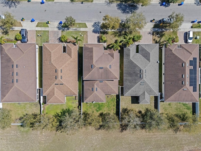 birds eye view of property featuring a residential view