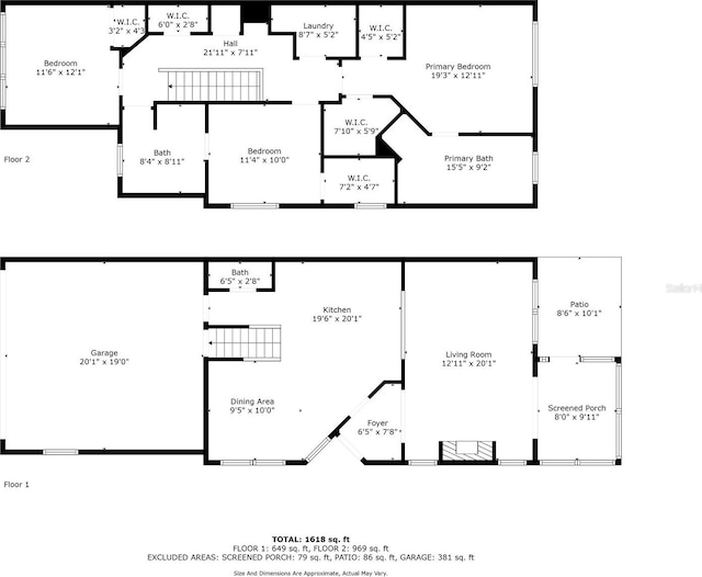 2015 Shalimar Loop, Sanford, FL 32773 - view of property floor plan