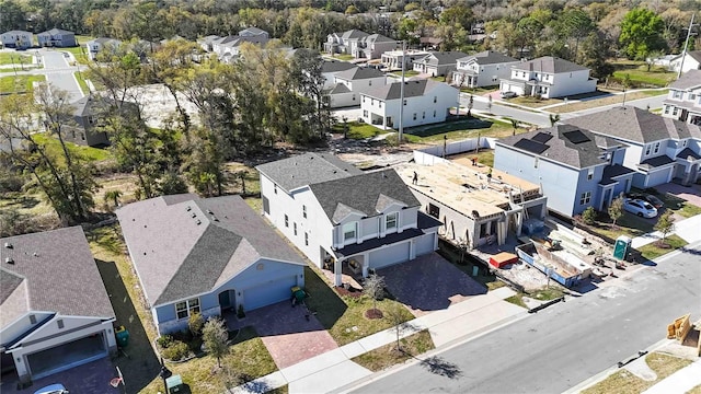 drone / aerial view featuring a residential view