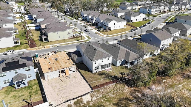 birds eye view of property featuring a residential view