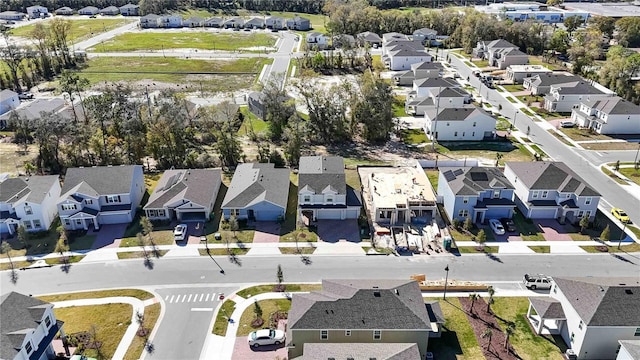 birds eye view of property featuring a residential view