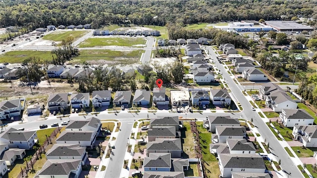 bird's eye view featuring a residential view