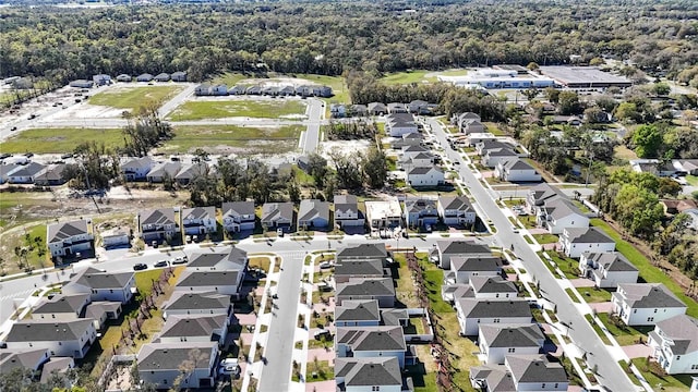 birds eye view of property featuring a residential view