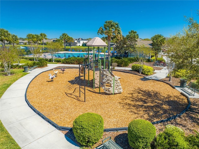 view of community play area