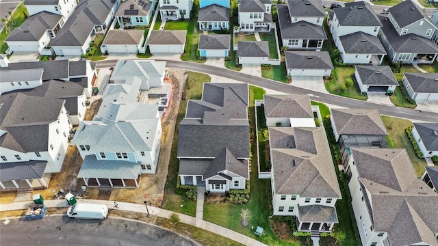 birds eye view of property featuring a residential view