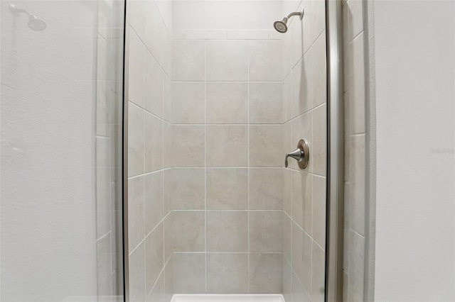 full bath featuring a shower stall