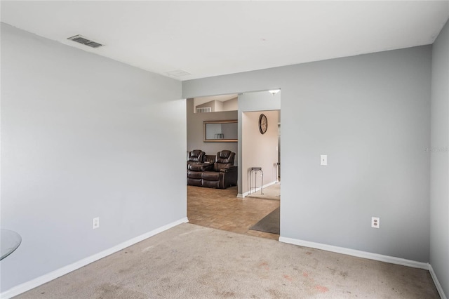 2851 Stonewood Cir, Lakeland, FL 33810 - empty room with carpet floors, visible vents, and baseboards